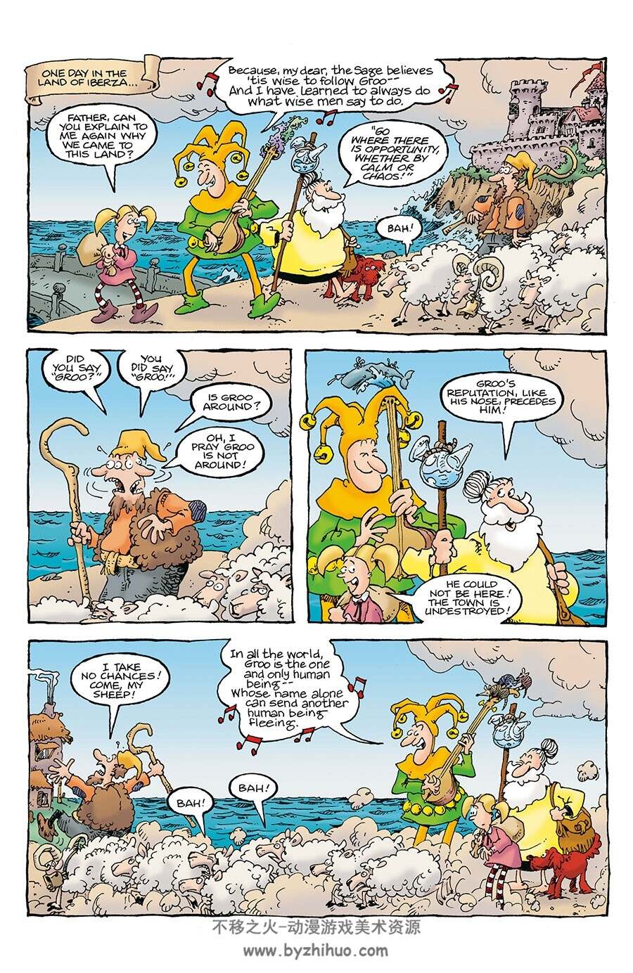 Groo Gods Against Groo 第1册 Mark Evanier 漫画下载