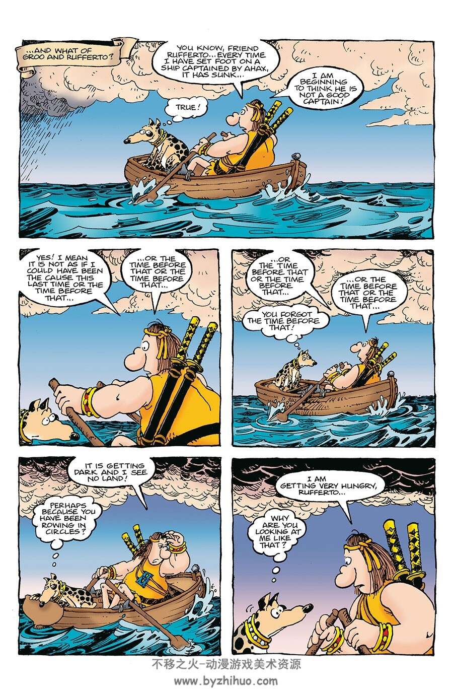 Groo Gods Against Groo 第1册 Mark Evanier 漫画下载