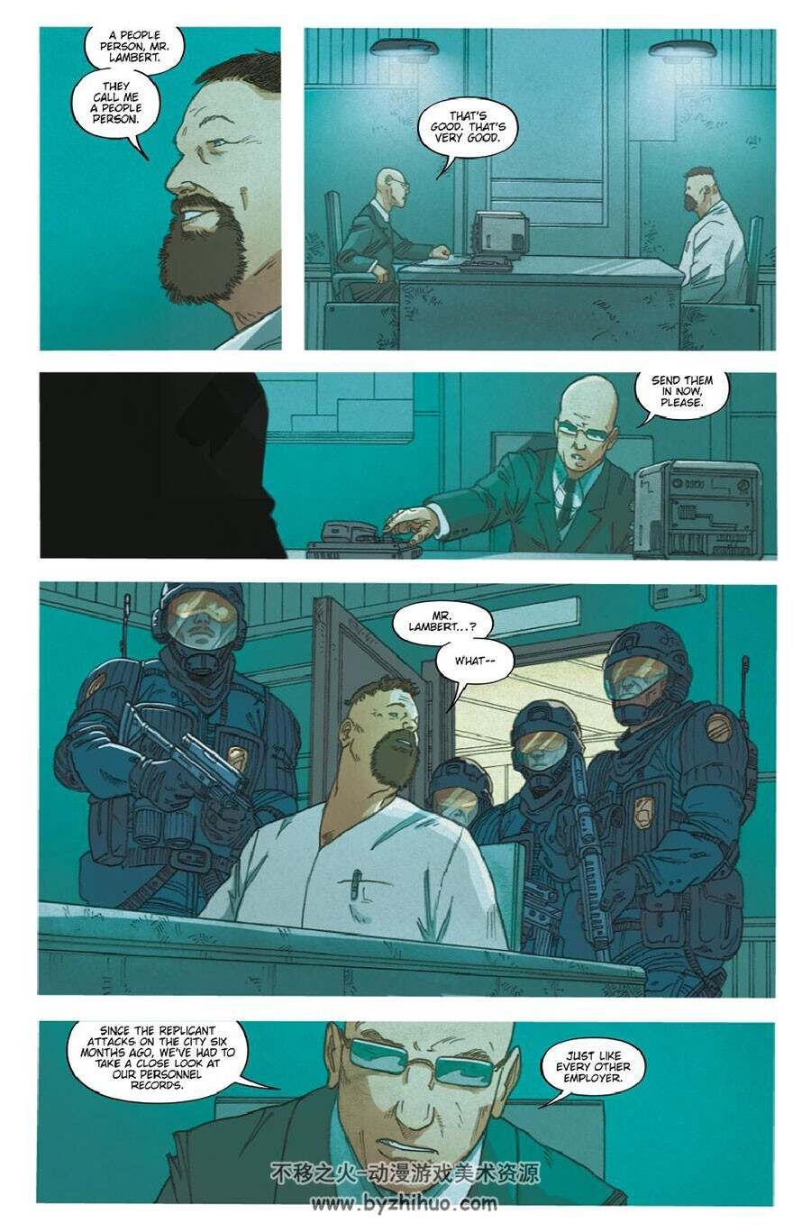 Blade Runner 2029 Redemption 第3册 Mike Johnson 漫画下载
