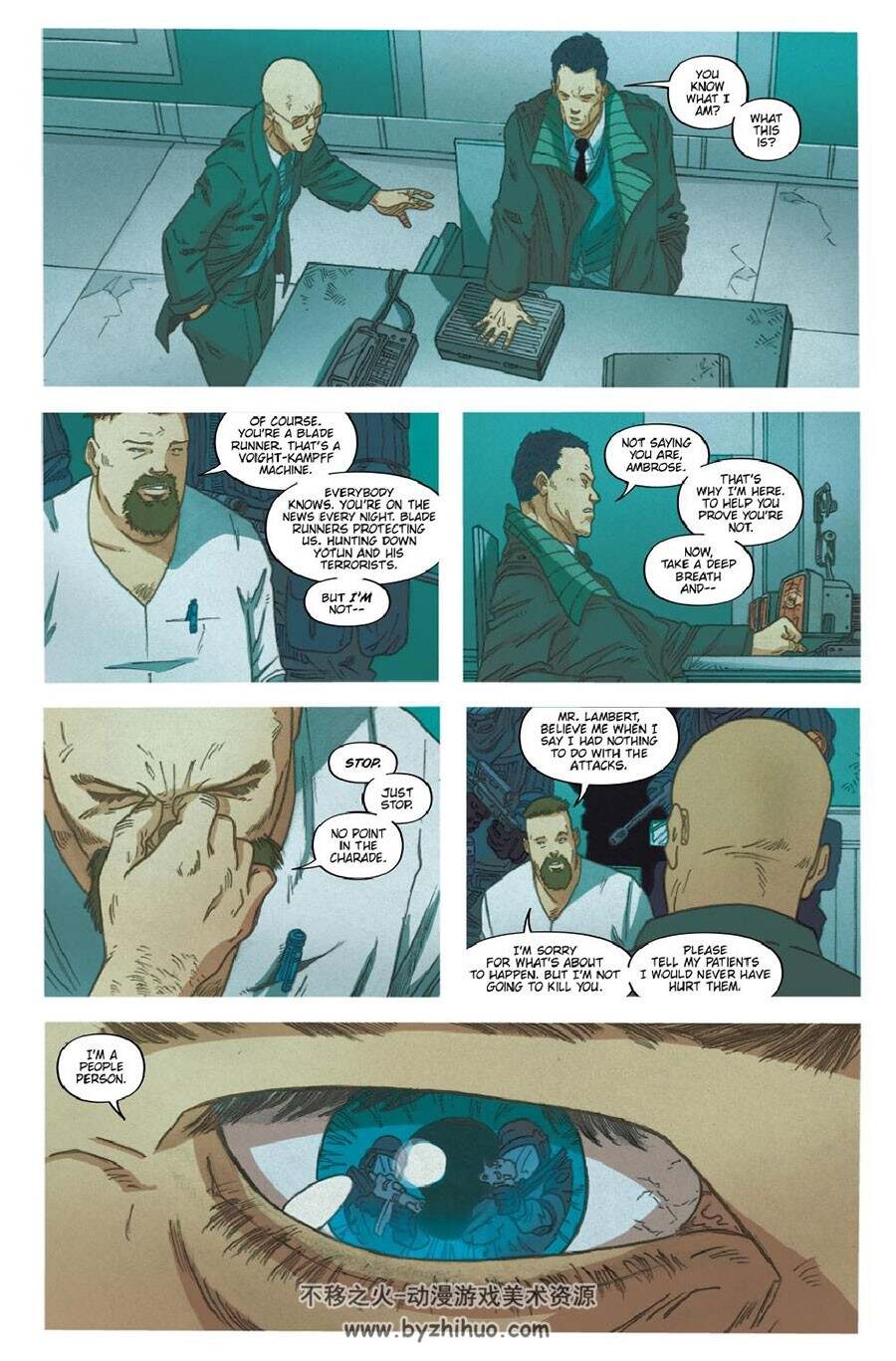 Blade Runner 2029 Redemption 第3册 Mike Johnson 漫画下载