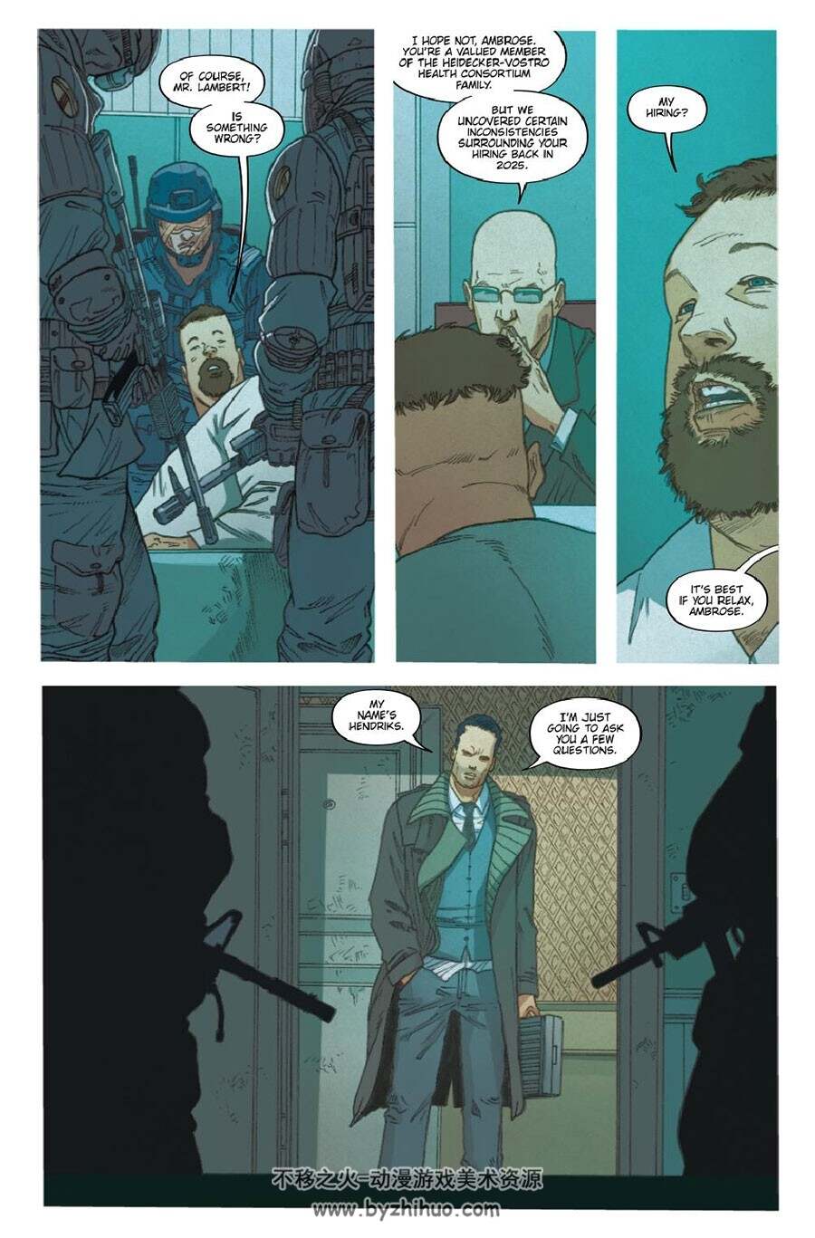 Blade Runner 2029 Redemption 第3册 Mike Johnson 漫画下载