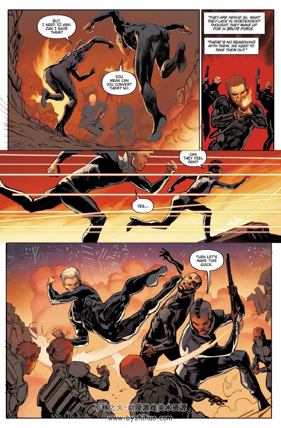 Blade Runner Origins Burning 第3册 Mike Johnson 漫画下载