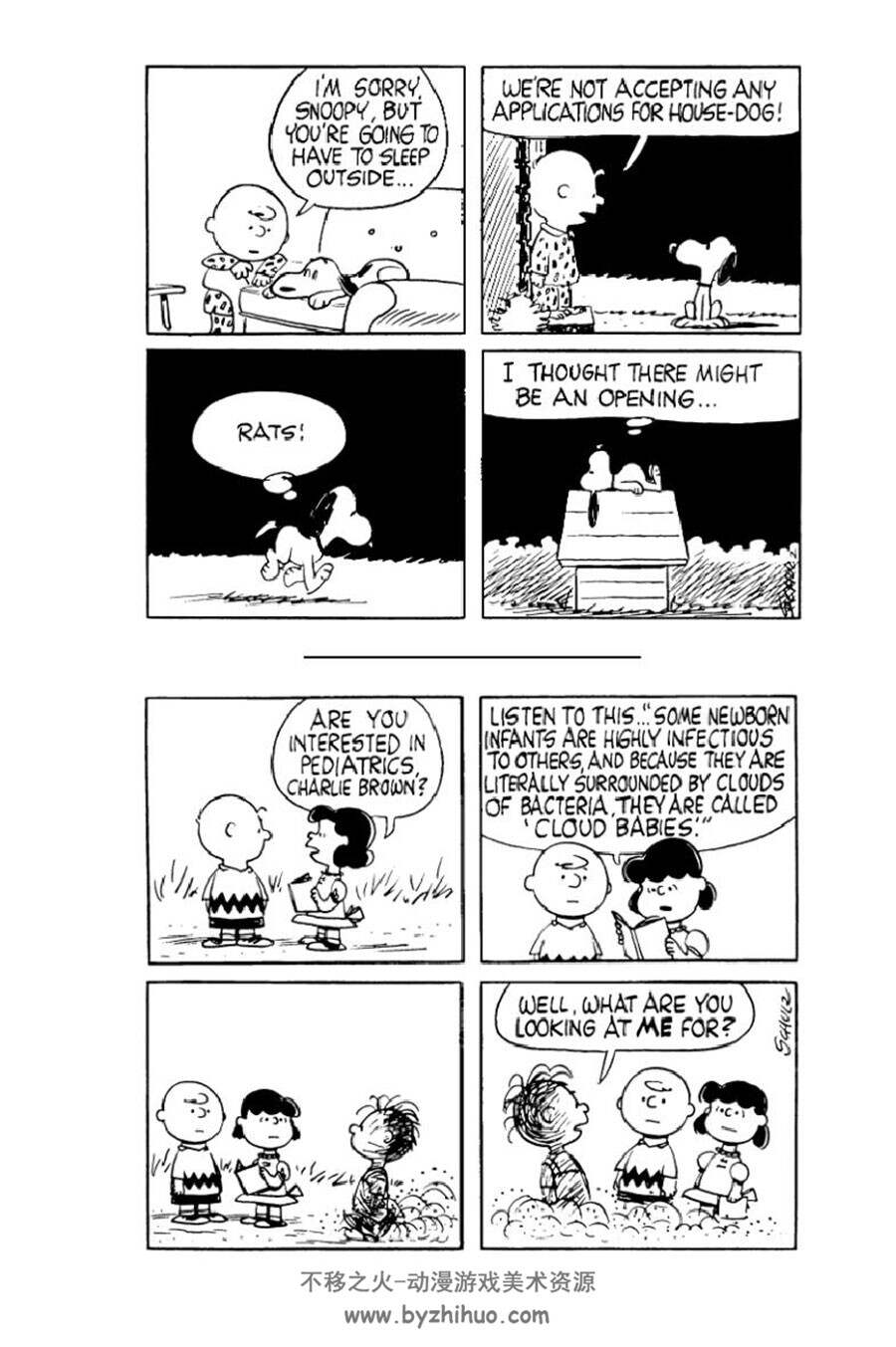It's A Dog's Life Charlie Brown Charles M. Schulz 漫画下载