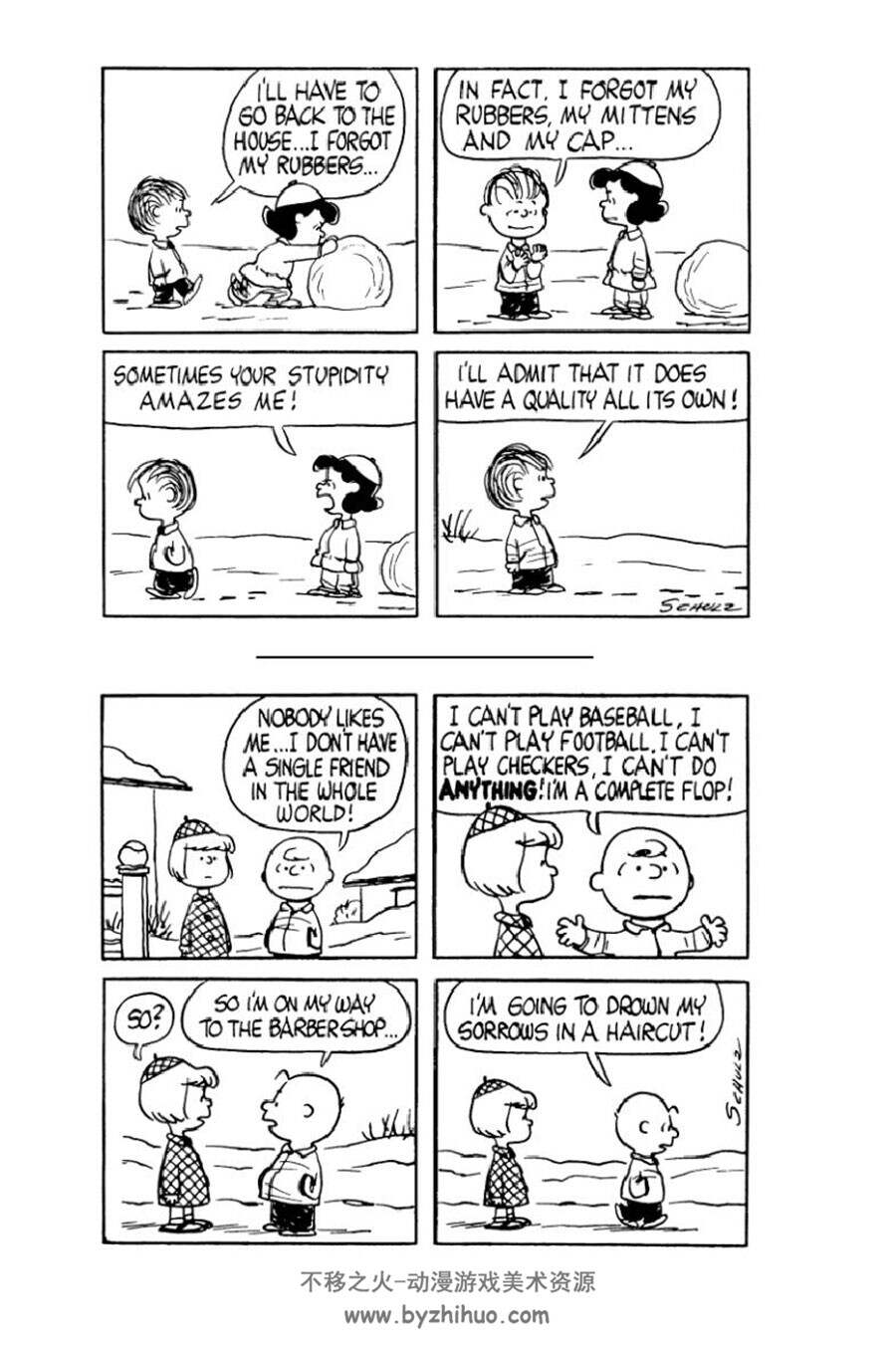 It's A Dog's Life Charlie Brown Charles M. Schulz 漫画下载