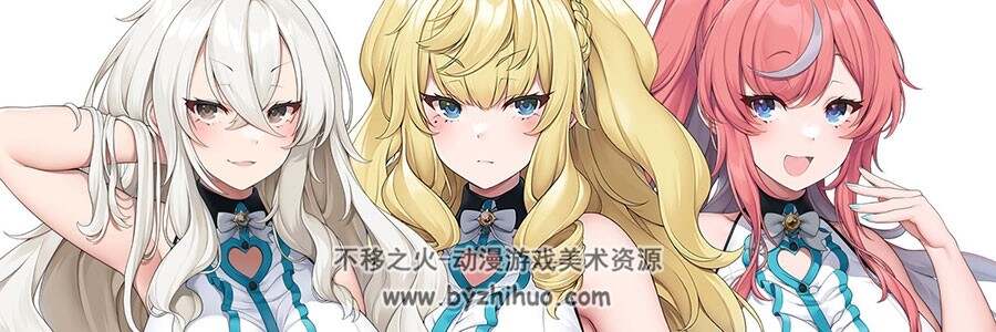 画师Suruga(XsurugaX) 二次元插画美图 百度网盘下载