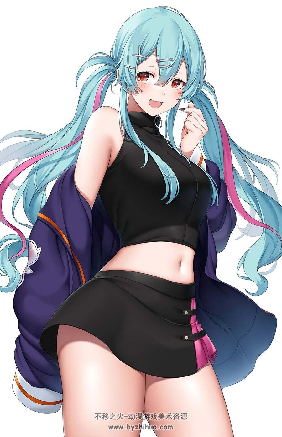 画师Suruga(XsurugaX) 二次元插画美图 百度网盘下载