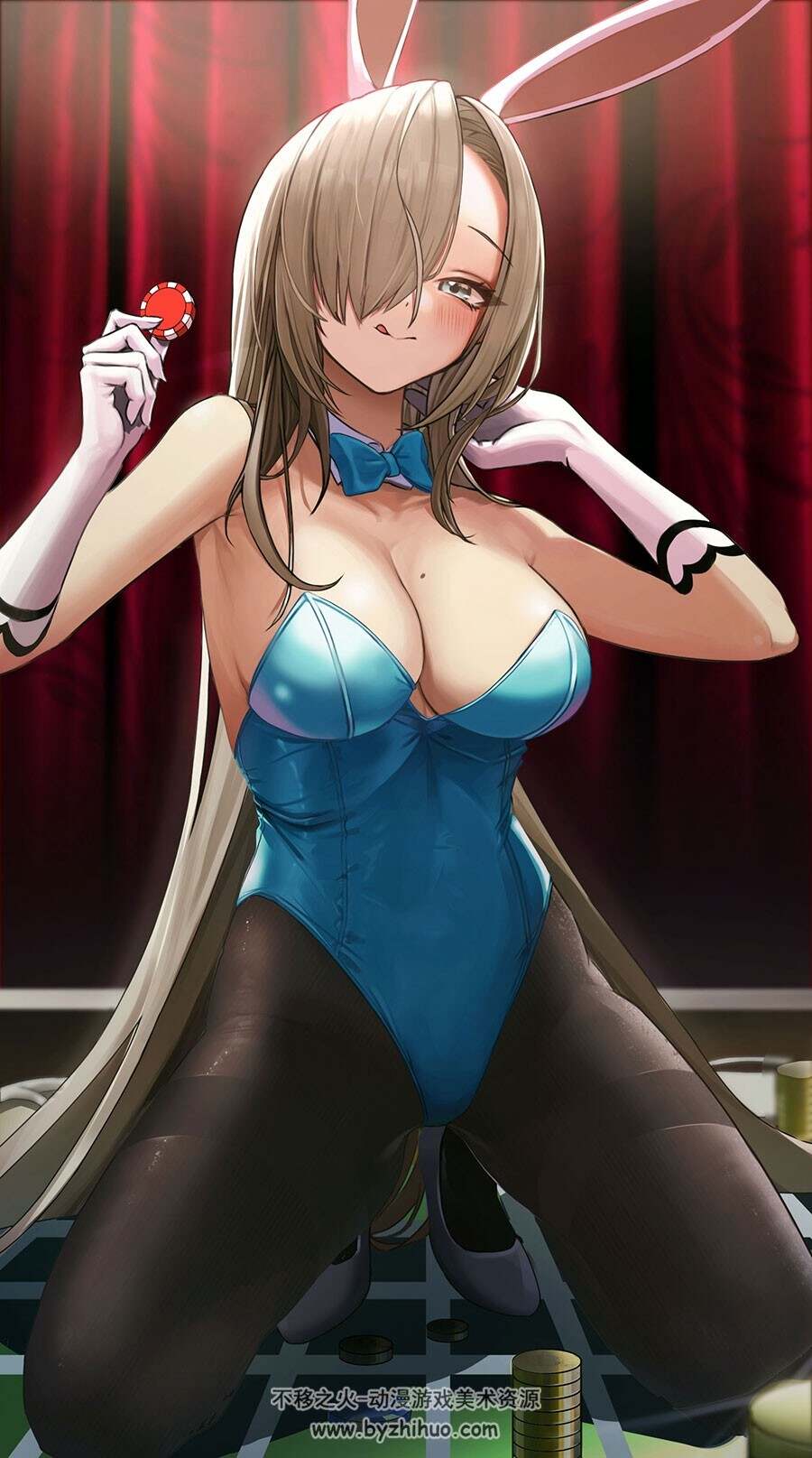PIXIV画师 folve 二次元角色插画壁纸图包 百度网盘下载