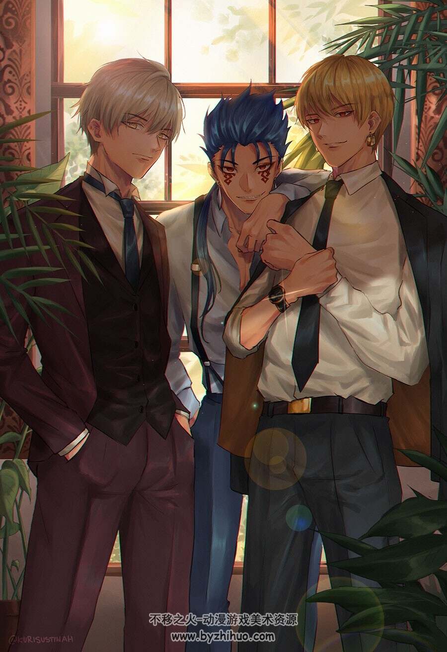 画师expulse 二次元角色插画壁纸图包 百度网盘下载 242P