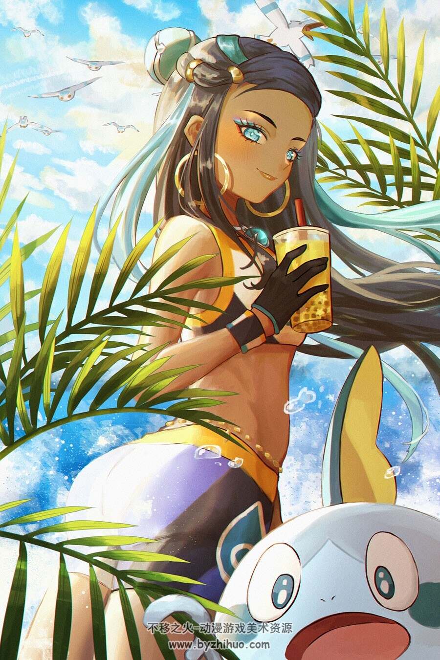 画师expulse 二次元角色插画壁纸图包 百度网盘下载 242P