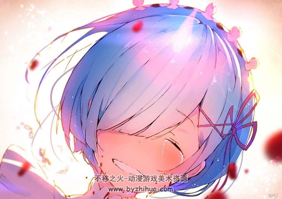 插画师 Enji 二次元人物插画壁纸图包 百度网盘下载 119P