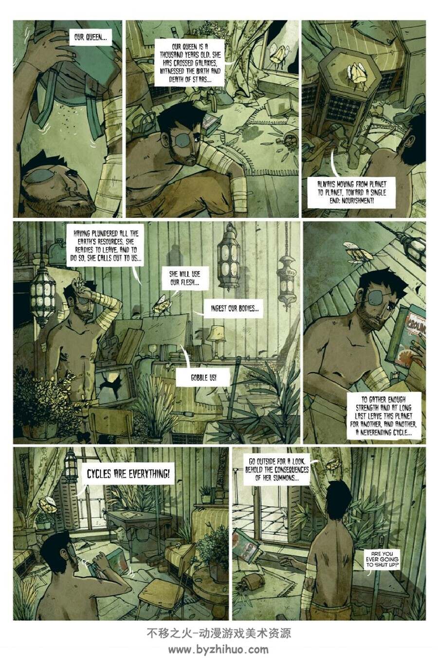 The Beautiful Death 第4册 Mathieu Bablet 漫画下载