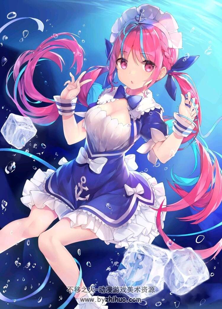 凑阿库娅 同人插画合集 百度网盘下载 329P