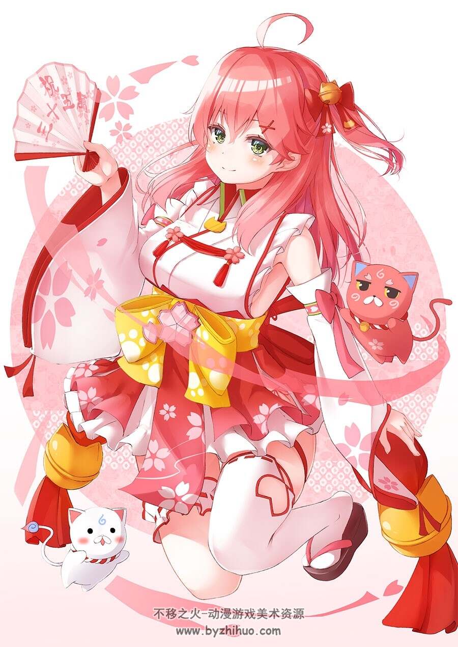 hololive 同人插画壁纸合集 百度网盘下载 124P