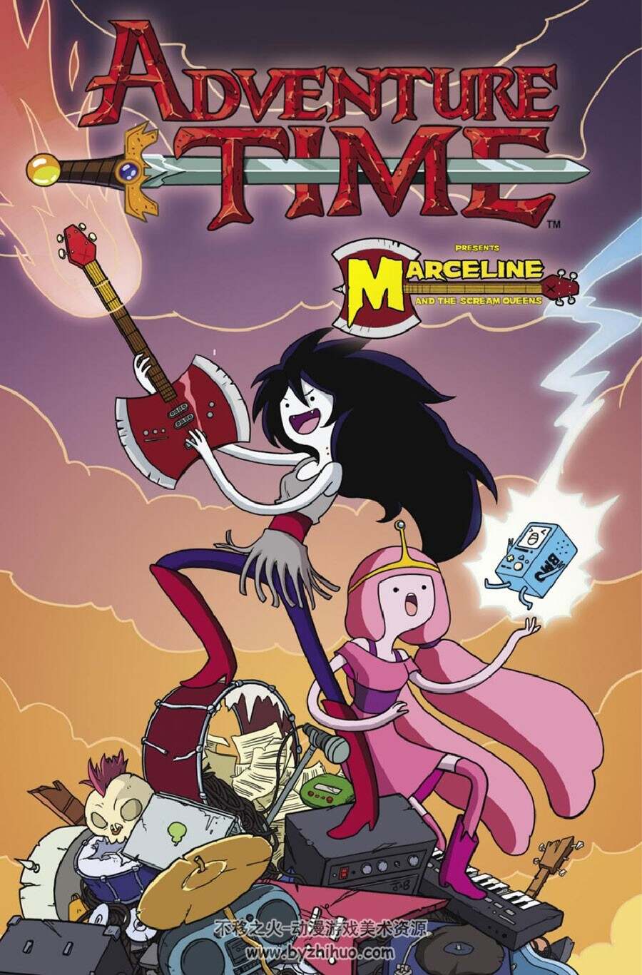 Adventure Time Marceline And The Scream Queens 漫画下载