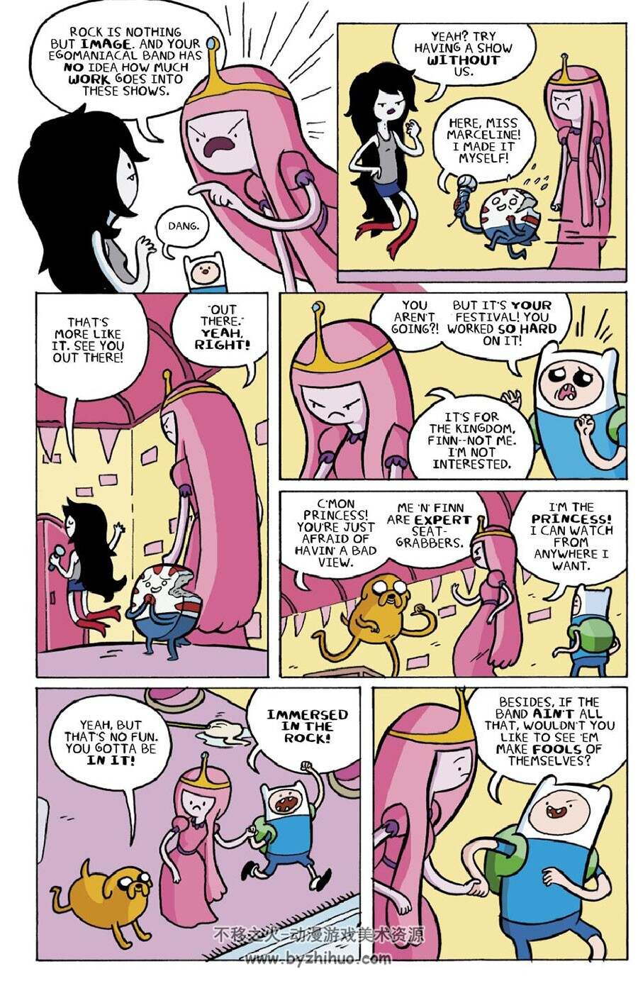 Adventure Time Marceline And The Scream Queens 漫画下载