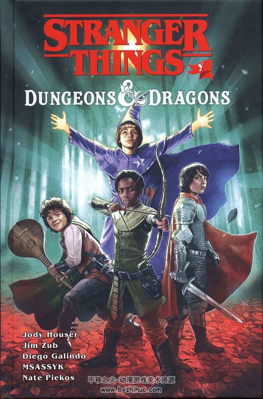 Stranger Things y Dungeons & Dragons 漫画下载