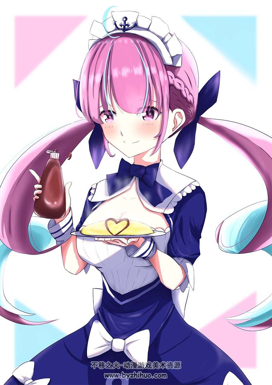 P站画师 きたみる 二次元纸片人插画壁纸图包 百度网盘下载
