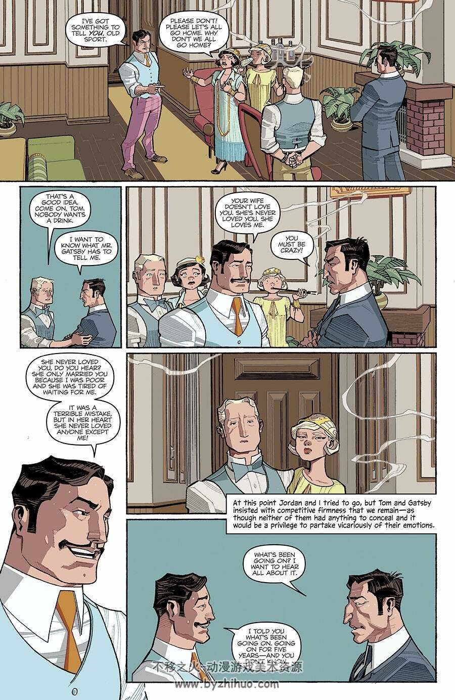 The Great Gatsby 第6册 Ted Adams 漫画下载