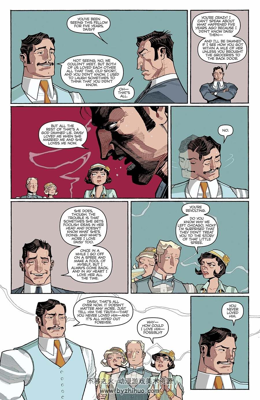 The Great Gatsby 第6册 Ted Adams 漫画下载