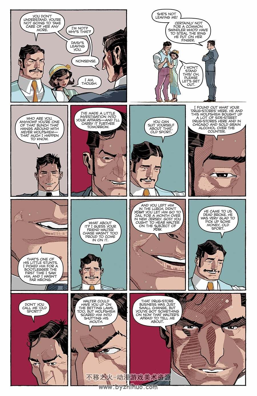 The Great Gatsby 第6册 Ted Adams 漫画下载