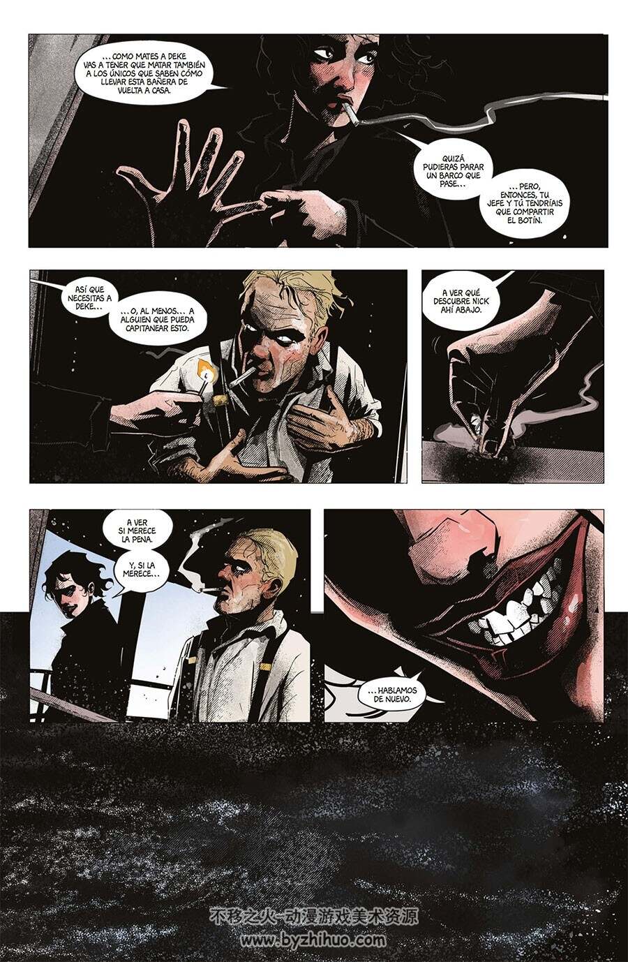 El mar de las penas Rich Douek & Alex Cormack 漫画下载
