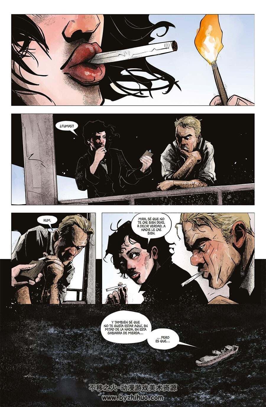 El mar de las penas Rich Douek & Alex Cormack 漫画下载