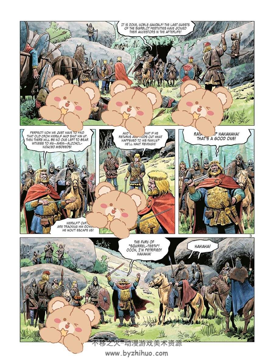 The World of Thorgal: The Early Years 第4册 Yann 漫画下载