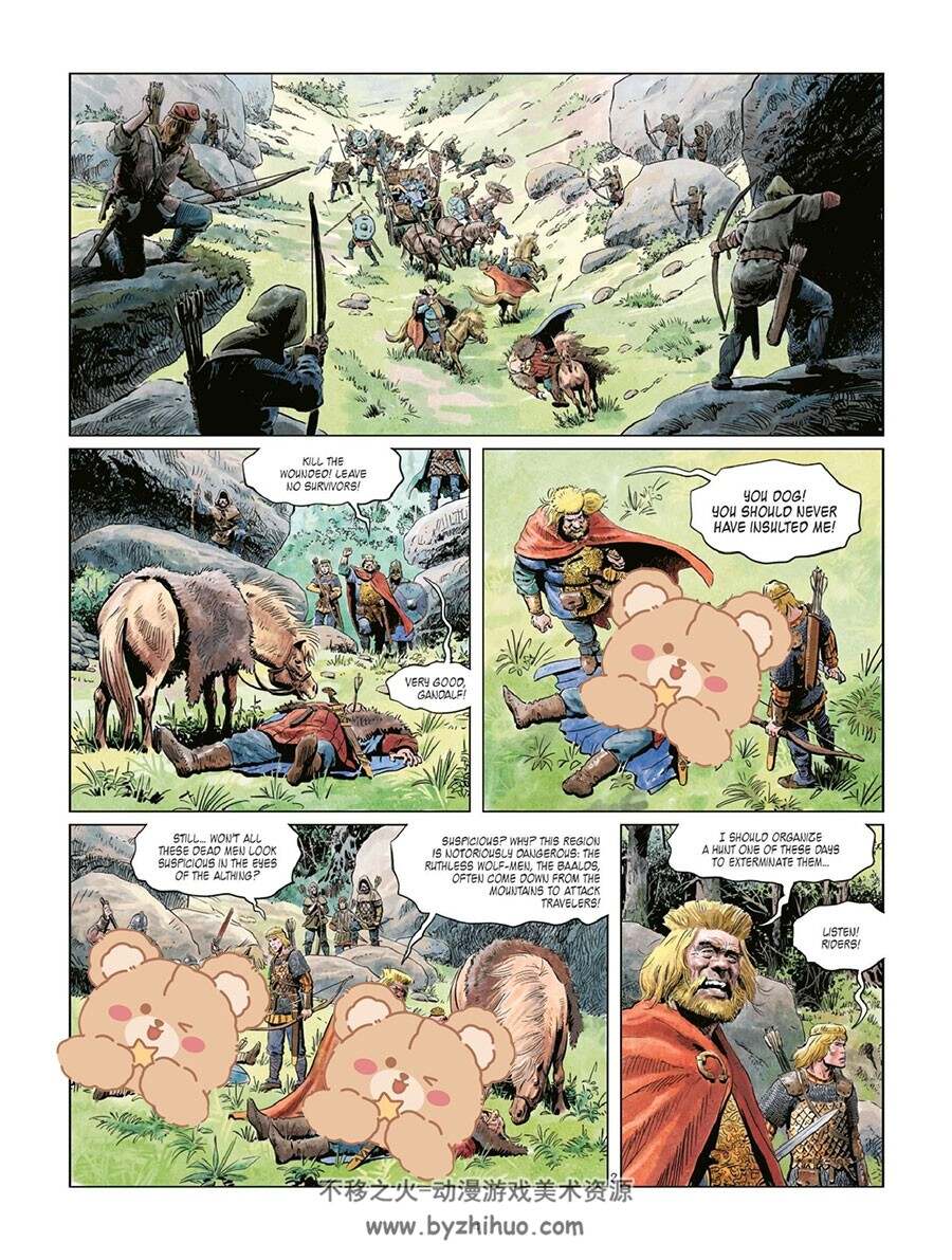 The World of Thorgal: The Early Years 第4册 Yann 漫画下载