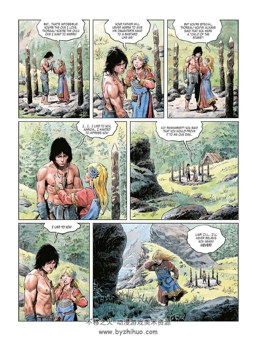 The World of Thorgal: The Early Years 第3册 Yann 漫画下载