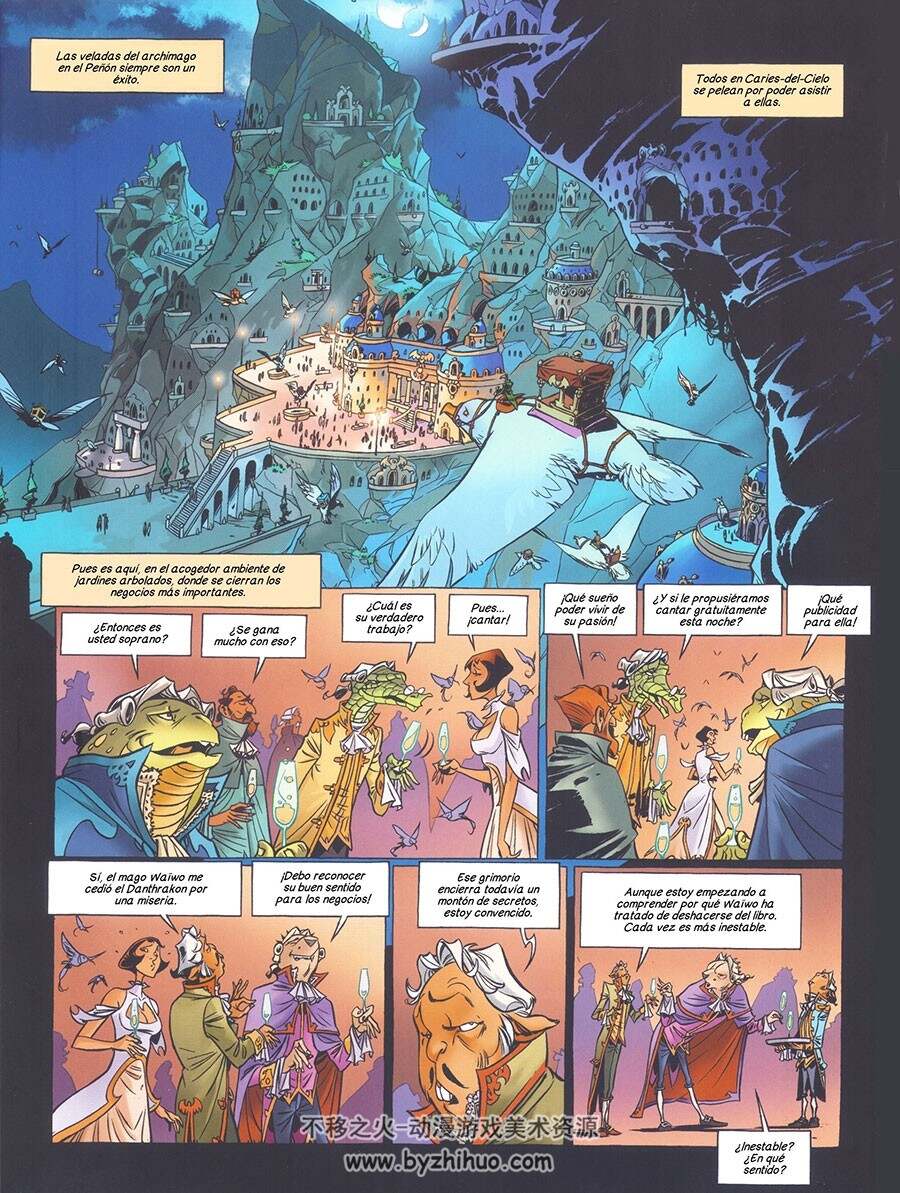 Los maleficios del Danthrakon 第1册 Arleston y Gay 漫画下载