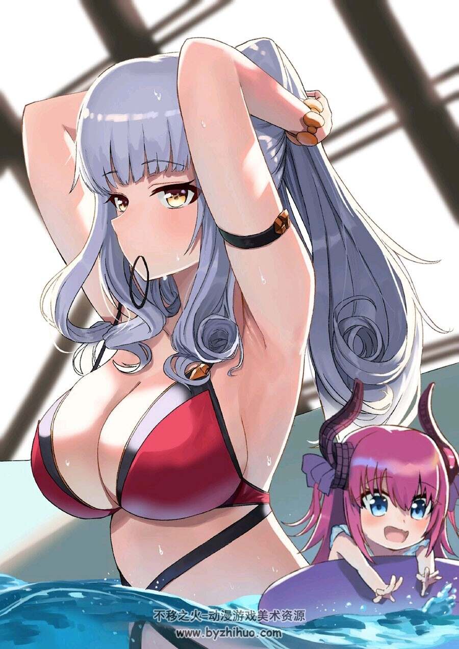 二次元动漫女生 夏日泳装图片壁纸合集 百度网盘下载 1.28GB