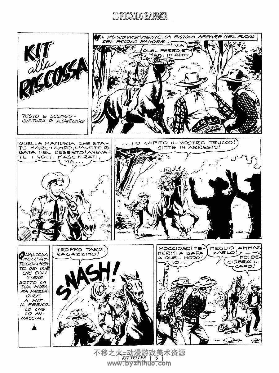 Kit Teller Il Piccolo Ranger 第3册 漫画下载