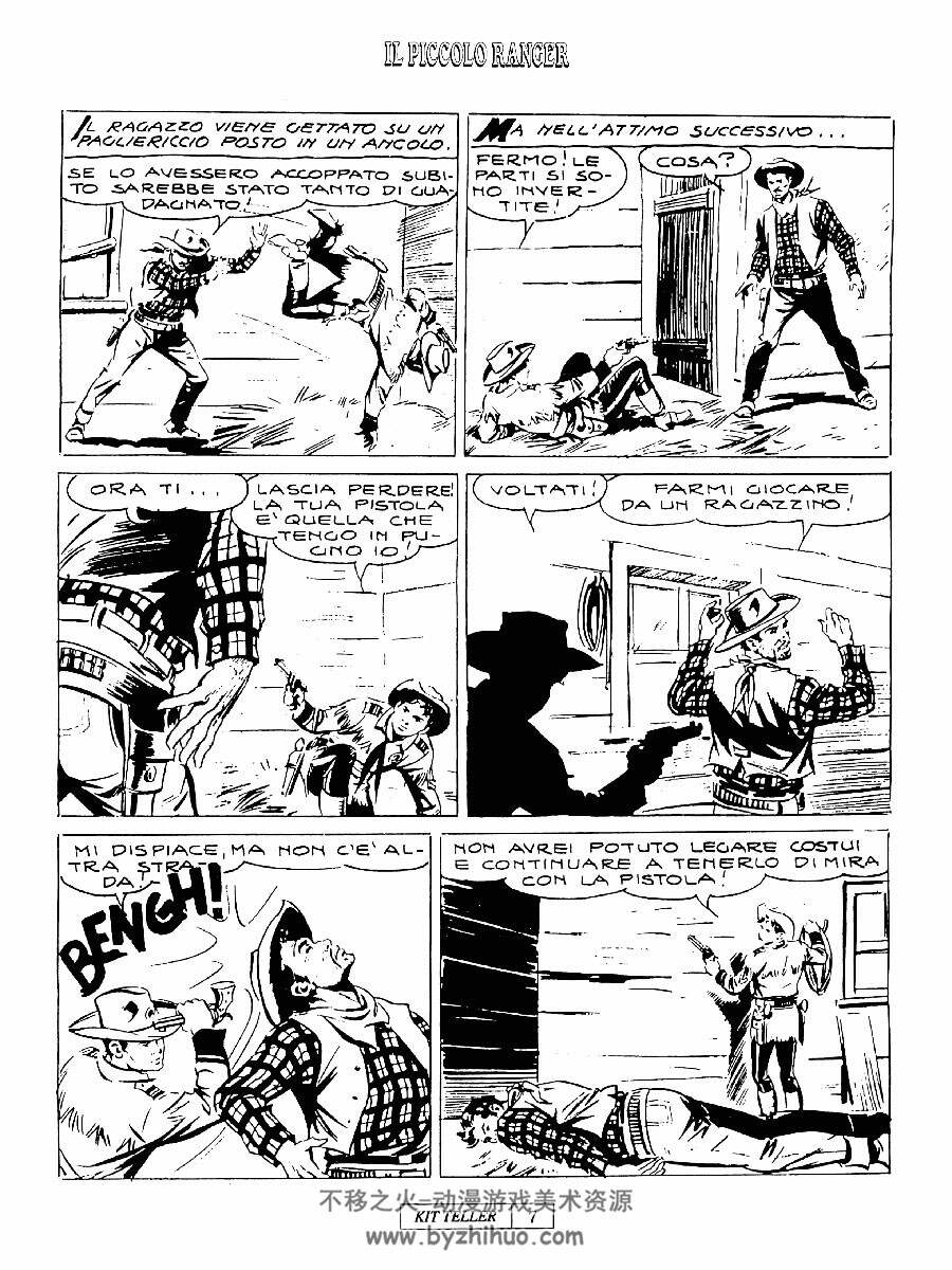 Kit Teller Il Piccolo Ranger 第3册 漫画下载