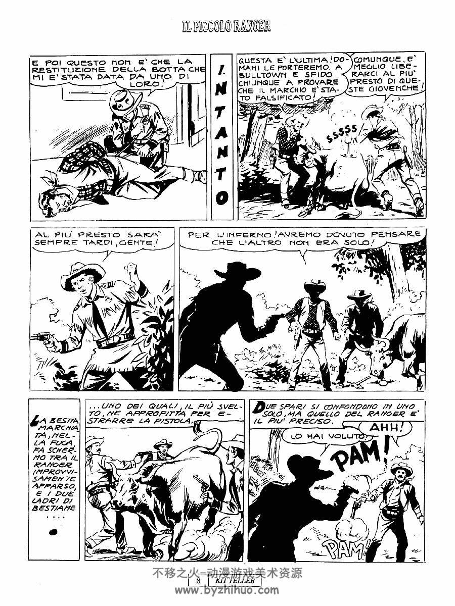 Kit Teller Il Piccolo Ranger 第3册 漫画下载