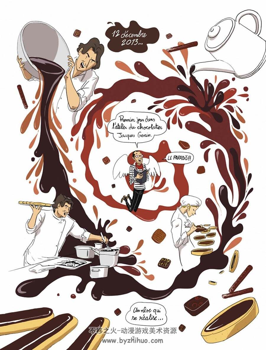 Les Secrets du Chocolat Franckie Alarcon 漫画下载