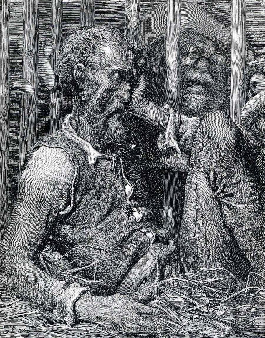 唐·吉诃德 Gustave Dore古斯塔夫 杜雷插画作品欣赏 40P