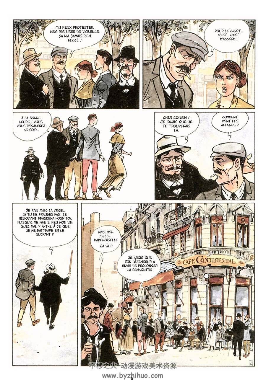 1907 La Longue Marche Des Vignerons Claude Ecken 漫画下载