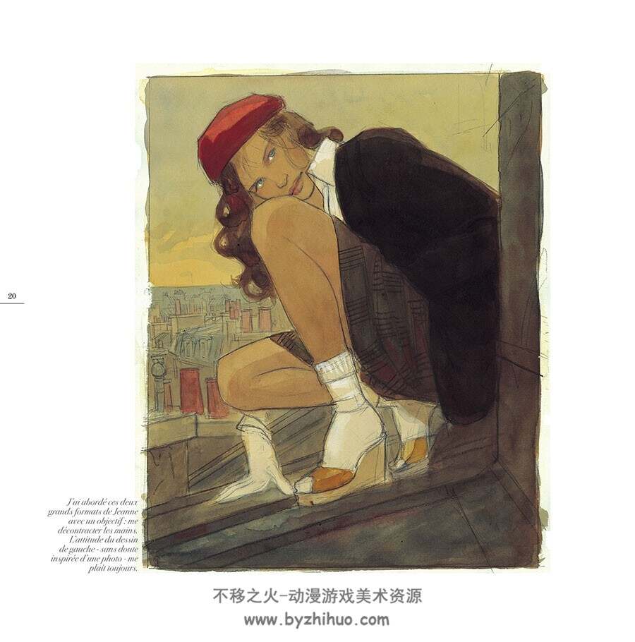 Jeanne & Cécile de Gibrat 小红帽和贼渡鸦画集 百度网盘下载
