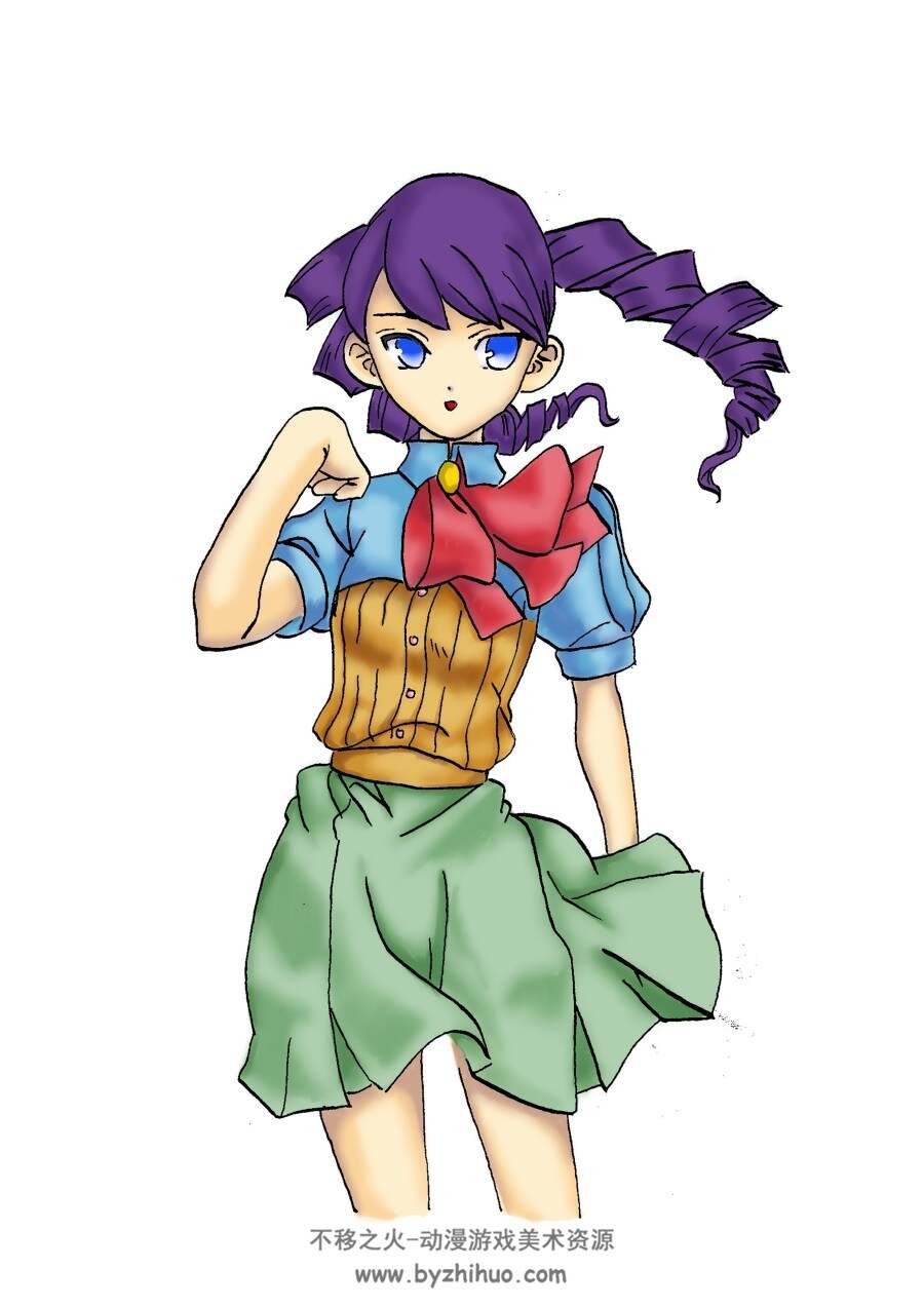 小姐姐涂鸦