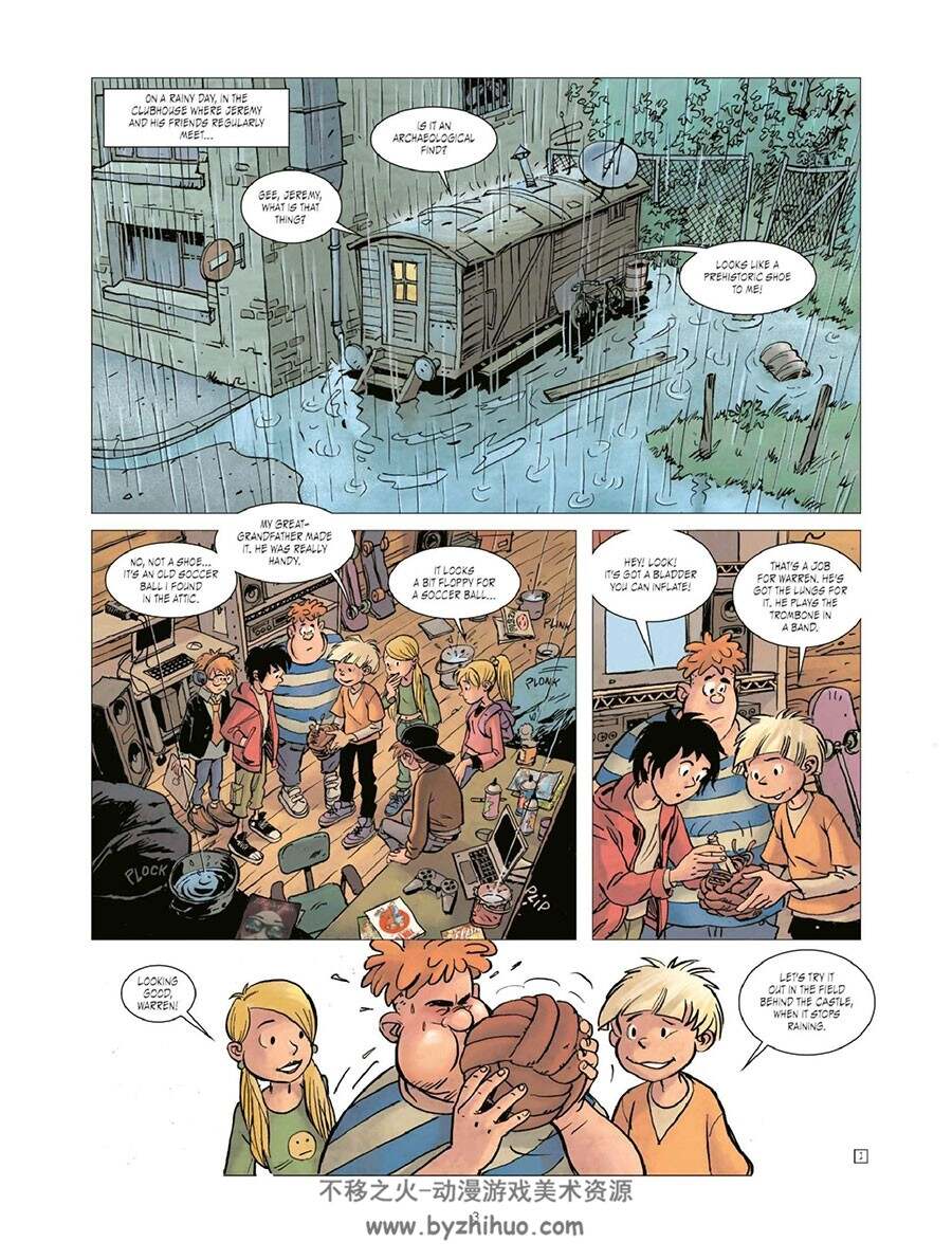 Jeremy The Hunt For The Soccer Ball 第1册 Griffo 漫画下载