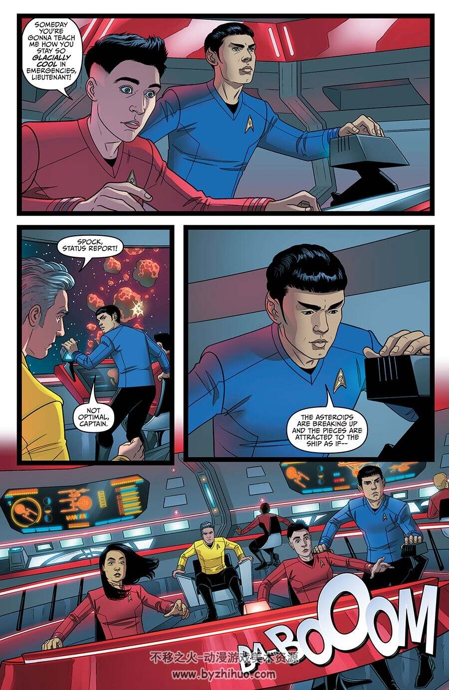 Star Trek: Strange New Worlds The Illyrian Enigma 第2册 漫画下载
