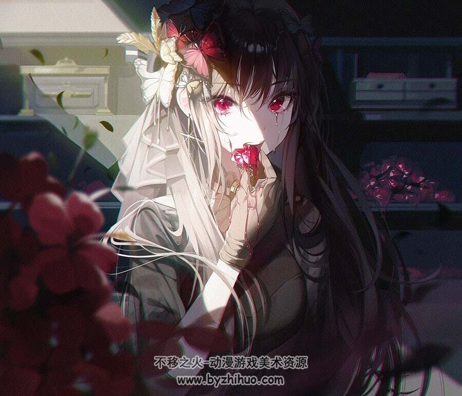 画师buri 二次元壁纸插画图包 百度网盘下载 108P