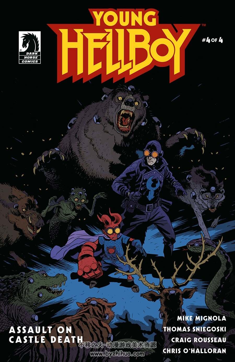 Young Hellboy Assault on Castle Death 第4册 Mike Mignola 漫画下载