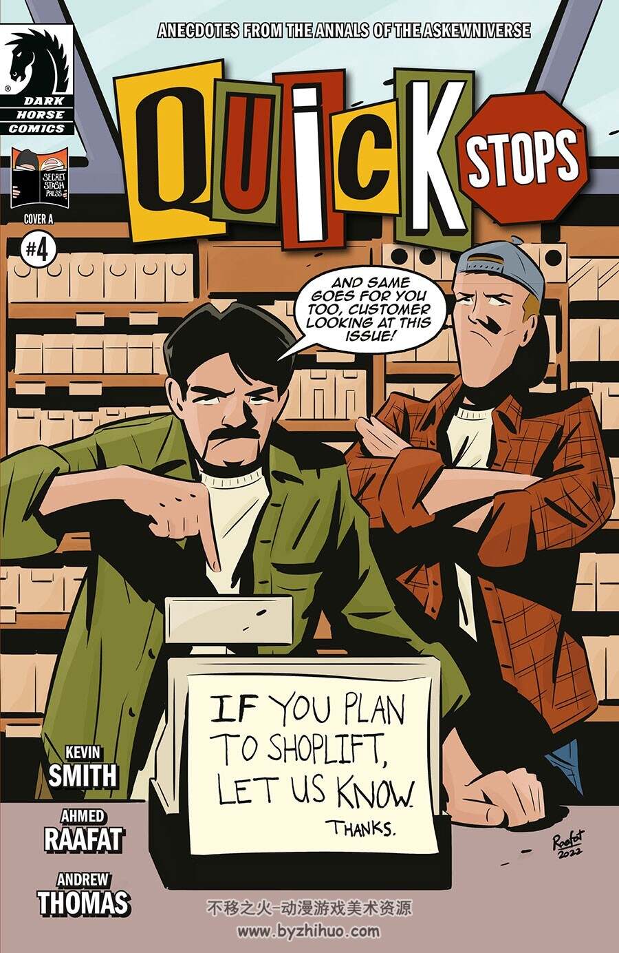 Quick Stops 第4册 Kevin Smith 漫画下载 不移之火资源网