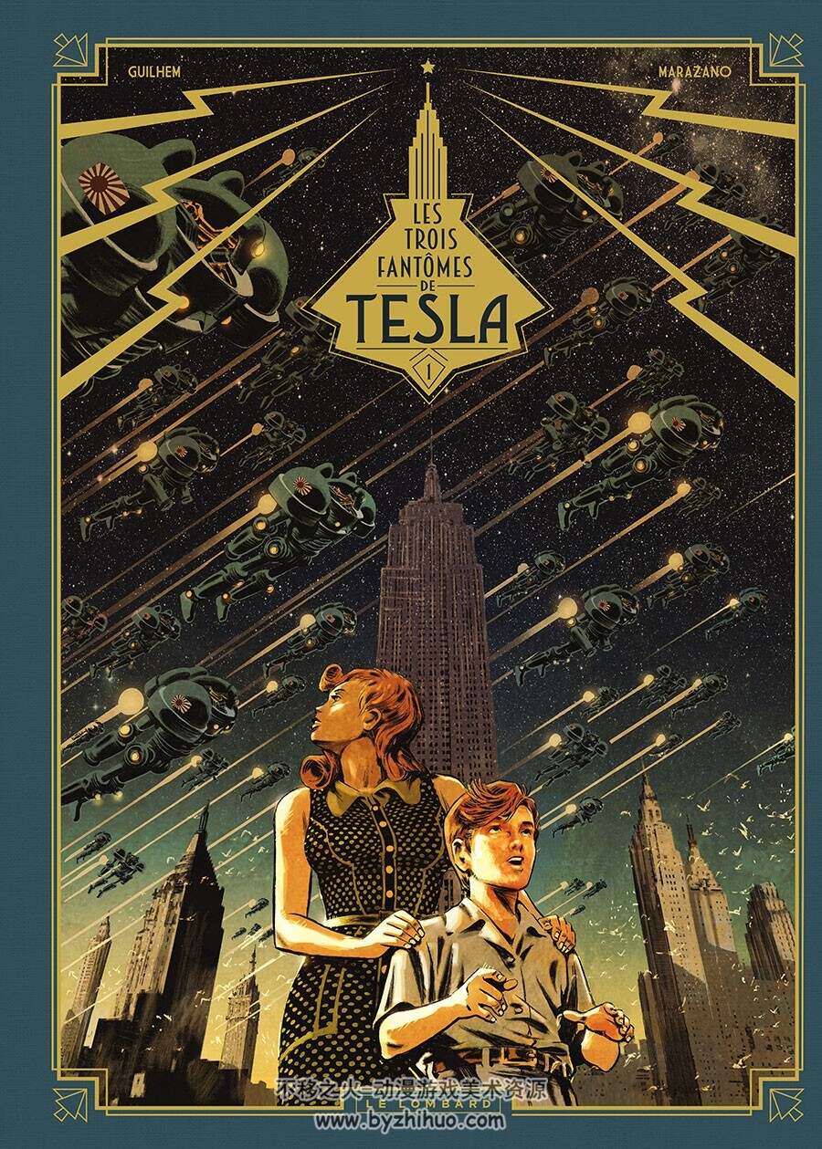 Les Trois Fantômes De Tesla 第1册 Richard Marazano 漫画下载