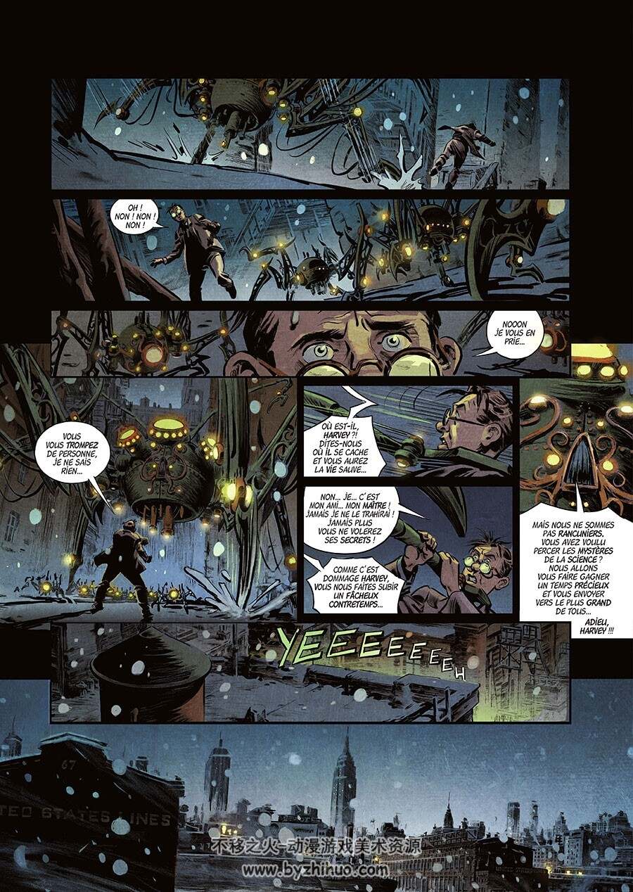 Les Trois Fantômes De Tesla 第1册 Richard Marazano 漫画下载