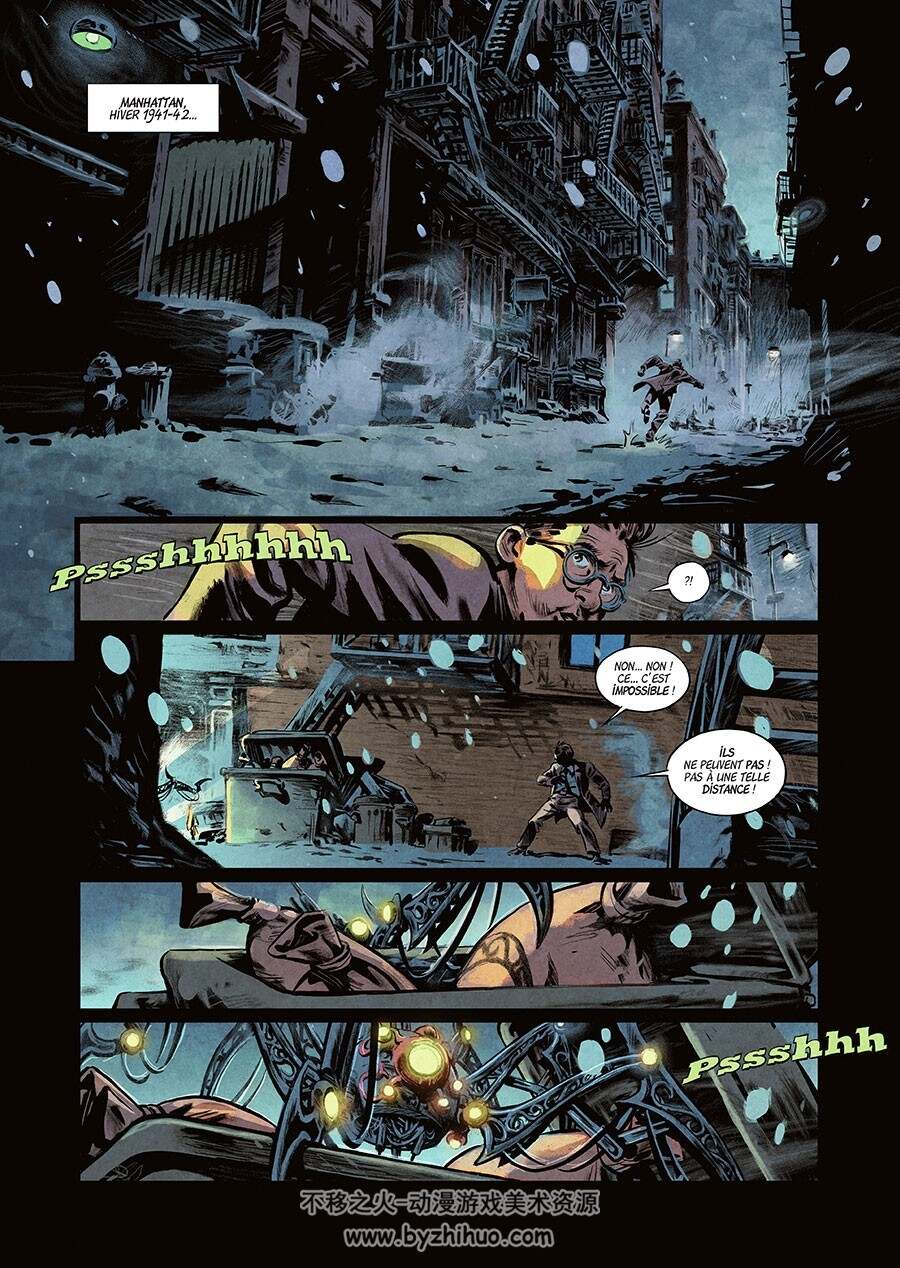 Les Trois Fantômes De Tesla 第1册 Richard Marazano 漫画下载