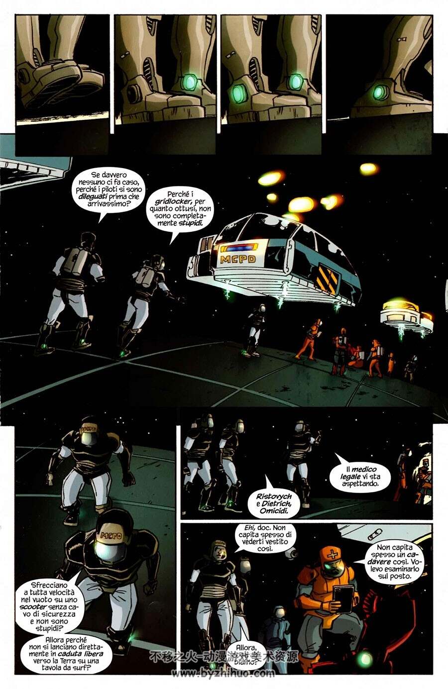 The Fuse 第2册 Justin Greenwood 漫画下载