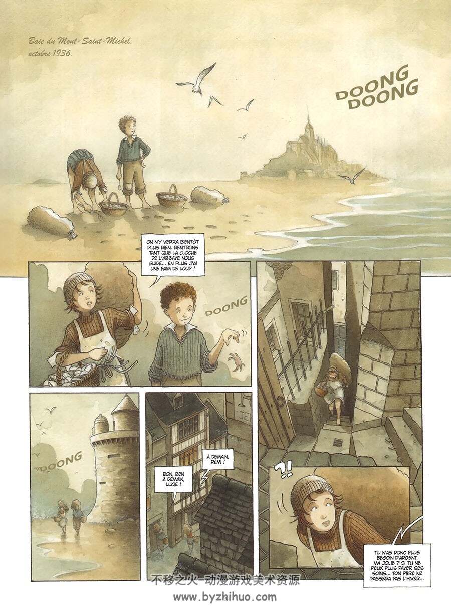 Meurtre au Mont-Saint-Michel Jean-Blaise Djian 漫画下载