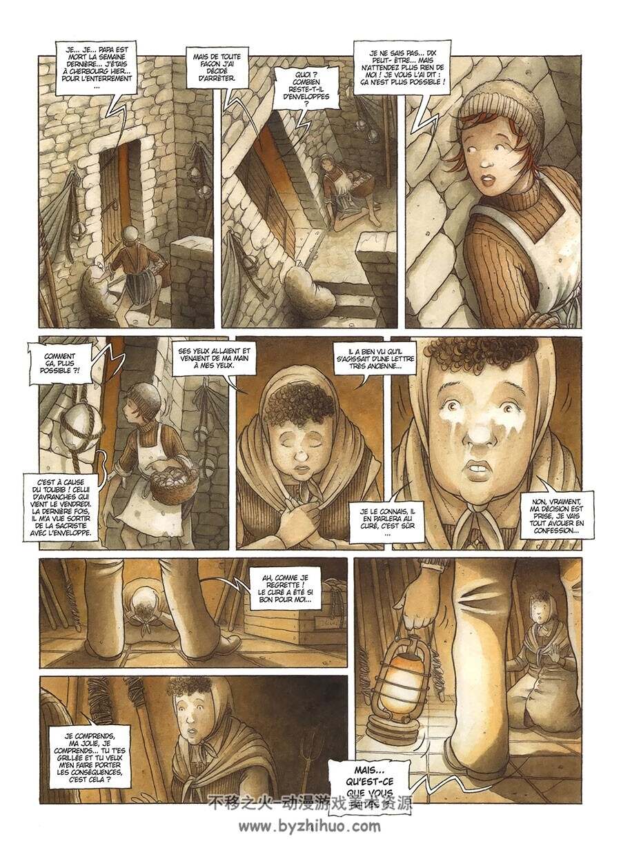 Meurtre au Mont-Saint-Michel Jean-Blaise Djian 漫画下载